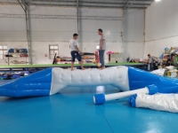 Prix d'usine pour des jeux aquatiques gonflables en bâche PVC / Trampoline gonflable à bungee / Trampoline aquatique gonflable à vendre
