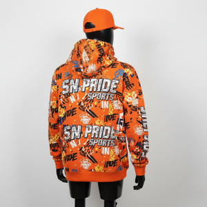 Custom Sublimation & Embroidered Pullover <b>Hoodies</b> with Custom Logo Breathable 100% Cotton Eco-Friendly Wholesale Price - Product Image 4