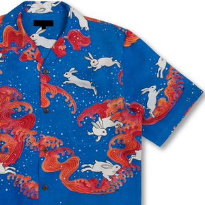 Camisa de vestir de media manga personalizada de alta calidad para hombres Ropa de trabajo de oficina formal con botones cubiertos Mangas cortas - Product Image 3