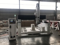 Mousse eps 4 axes 5 axes cnc routeur bois mousse eva fraisage sculpture machine de découpe pour faire des modèles 3D de sculpture