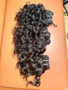 วิกต่อผมมนุษย์ผมหยิกธรรมชาติอินเดีย - Product Image 2