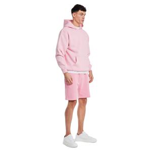 Ensemble de survêtement pour homme de qualité supérieure, en coton et polyester, pour l'été, décontracté, pour la salle de sport, l'entraînement, le streetwear, personnalisable, OEM, marque privée - Product Image 2