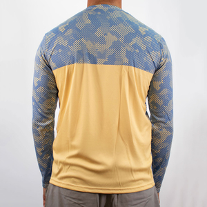 Camisas de Pesca para Hombre, Cómodas, Hechas a Medida, Talla Grande, Protección Solar UPF 50, Estampadas, Estilo Urbano, Tela de Spandex/Poliéster, Manga Larga, Cuello Redondo - Product Image 2