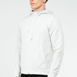 Sweats à capuche d'hiver personnalisés pour hommes Sweat-shirt à capuche en polaire avec fermeture éclair pour hommes Streetwear chaud de haute qualité à la mode décontractée pour hommes - Product Image 3