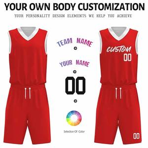 ชุดบาสเก็ตบอลแห้งเร็ว ปรับแต่งชื่อทีมและหมายเลขได้ เสื้อเจอร์ซีย์และกางเกงขาสั้นระบายอากาศ - Product Image 5