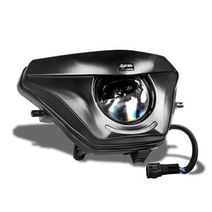 Phare de moto Sym Duke à double œil de démon LED 35W/40W Blanc naturel DRL Fonction de bienvenue pour une visibilité diurne - Product Image 3