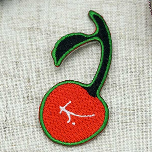 Custom Woven Embroidery Patch Heat Transfer Chenille Patches Iron-On Heart Shape Heat Press Patches Fabric Main Material - Product Image 5