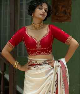 ชุดเดรสผ้าส่าหรีโบลีวู้ดอินเดียเก๋ไก๋พิมพ์ลายดิจิตอลหรูหราดีไซน์ใหม่ล่าสุดสุดพิเศษสำหรับงานปาร์ตี้ในโอกาสต่างๆ - Product Image 3