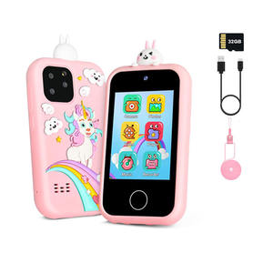 Teléfono Inteligente Unicornio para Niños con Pantalla Táctil LCD de 2.8 Pulgadas, Cámara Dual, Reproductor de Música, Juegos de Rompecabezas, Juguete Educativo, Regalo de Navidad o Cumpleaños - Product Image 1