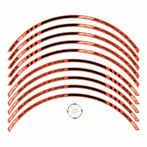 Adesivi Personalizzati per Ruote Moto da 17 Pollici per KTM 1290 Super Duke GT, Loghi Decorativi - Product Image 2