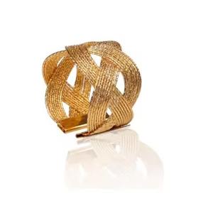 Silver Brass Star Fish Nickel Platted Embossed Handmade Napkin <b>Rings</b> - Product Image 3