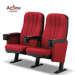 Fabricants de chaises d'auditorium pour le projet Sièges de salle de cinéma à base autoportante rouge Theatersessel Asientos De <span class=keywords><strong>Teatro</strong></span> - Product Image 1