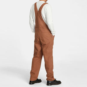 <b>Construction</b> Worker's Protective Coverall Cotton/Polyester Workwear Dungarees Multi-Pockets <b>Overall</b> Safety Uniforms for Building - Product Image 4