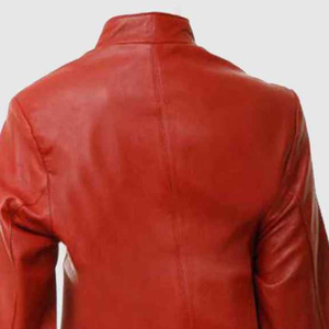 Veste de motard d'hiver de haute qualité pour femmes nouvelle mode à manches longues support respirant fourrure de mouton imprimé en cuir pour l'automne solide - Product Image 4