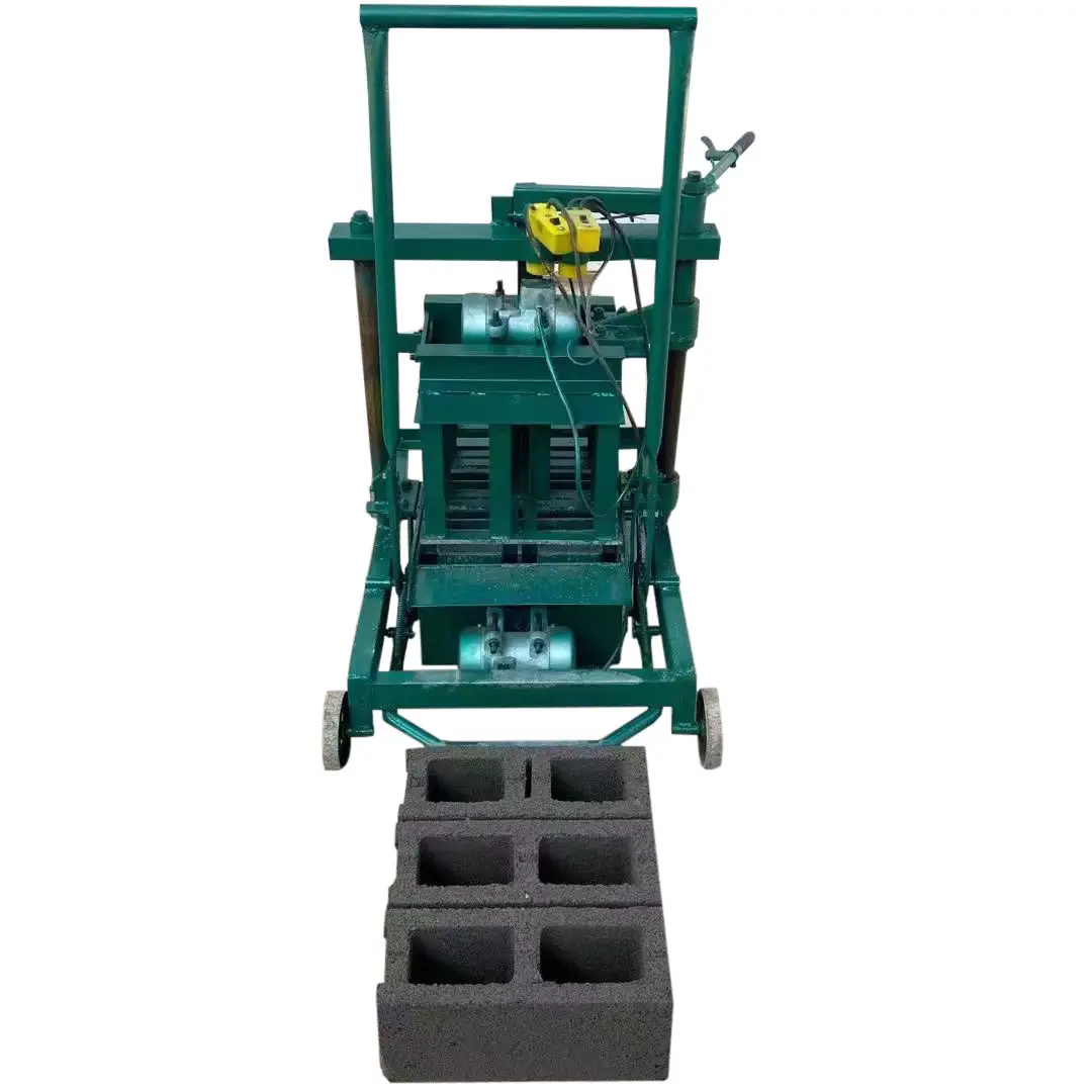 MINI Small Automatic Brick Making Block Machine Oil Press Concrete Well Drilling NEW Diesel Tricycle Roll Forming roll Forming