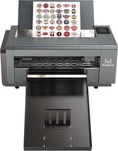 Impresora Térmica de Etiquetas y Tarjetas de Visita con Cortador Automático Recargable con Tinta Eco Solvente - Product Image 2