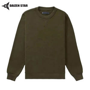 Sudadera Personalizada para Hombre, Estilo Casual, Cuello Redondo, Felpa, Talla Grande, Ropa de Calle de Invierno, 100% Algodón, Tinte Liso, Servicio OEM - Product Image 2