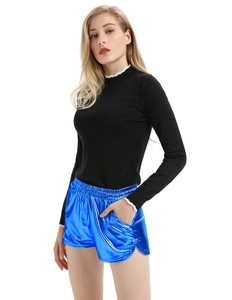 Breathable Quick Dry High Elastic Scrunch Butt Sports Shorts Low Waist Short Gym Fitness <b>Leggings</b> Seamless Yoga Shorts Women - Product Image 2