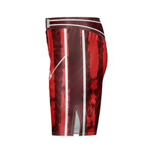 Pantalones cortos de MMA personalizados de alta división Compresión de sublimación completa Hombres Grappling Entrenamiento Ropa deportiva de secado rápido Pantalones cortos de MMA - Product Image 3
