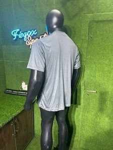 Camisetas Premium de poliéster 100% de gran tamaño para hombre, camiseta personalizada transpirable con estampado holgado de manga corta y cuello redondo para hombre - Product Image 3