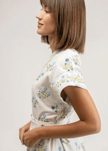 Vestidos ucranianos bordados, vestido de fiesta de moda con frente abierto y cuello en V de diseñador personalizado con cinturón a precio barato al por mayor OEM - Product Image 5