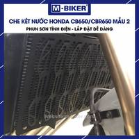 Cache-radiateur en matériau THP M-Biker pour moto CB650/CBR650/CB650F, placement inférieur, We 1/We 2, 1 kg, fabriqué au Vietnam