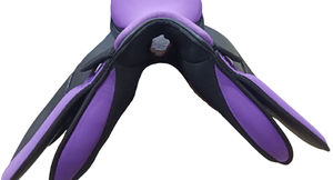 Sillín de caballo largo sintético para saltar disponible en 17 pulgadas y todos los colores gloriosos Sillín de caballo para saltar de larga duración - Product Image 4