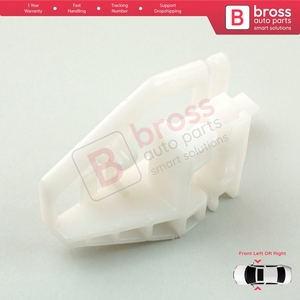 คลิปซ่อมชุดมอเตอร์กระจกหน้าต่าง BWR60 ด้านหน้าซ้ายหรือขวา สำหรับ Megane MK2 206 206+ XSara Picasso N68 4/5 ประตู - Product Image 6