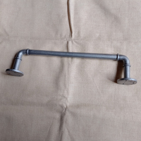 RAJVASANT Tiradores y Manijas Decorativas Vintage Tradicionales de Hierro Fundido y Latón para Puertas y Ventanas de Cocina, Tamaños de 14 y 24 Pulgadas