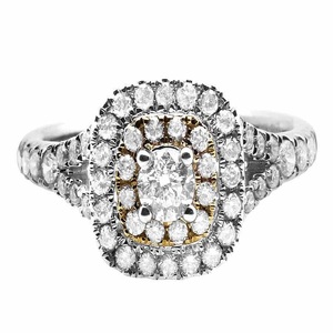 Elegant Classic Style Moissanite Round Diamond Studded In S925 Sterling Silver <b>Iced</b> Out Luxury Hip Hop Wedding <b>Ring</b> - Product Image 6