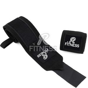 Bandes de poignet pour musculation en néoprène haute résistance, réglables, respirantes, fermeture à crochets et boucles, 24 pouces, 65 cm - Product Image 1