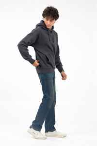 เสื้อกีฬาผ้าคอตตอนผสมมีฮู้ดเสื้อสเวตเชิ้ตออกกำลังกายพิมพ์โลโก้ตามสั่งผู้ผลิตผู้ผลิตขายส่งผลิตในปากีสถาน - Product Image 4