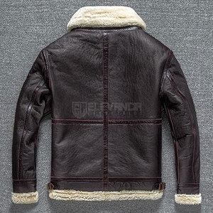 2024 Solid Color Casual <b>Men</b> <b>Shearling</b> <b>Jacket</b> Streetwear New Fashion Windproof <b>Men</b> <b>Shearling</b> <b>Jacket</b> - Product Image 2