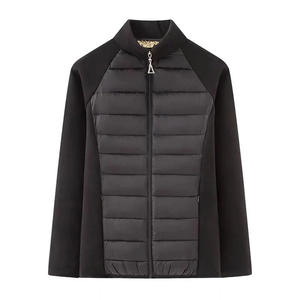 Nouvelle veste matelassée d'hiver personnalisée à couleurs contrastées, veste décontractée pour femmes, veste matelassée pour hommes, veste softshell - Product Image 1