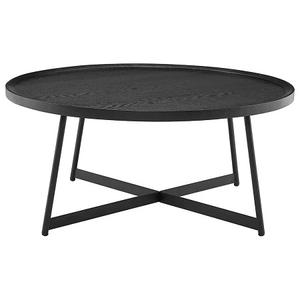 Meubles modernes Table ronde pour la maison hôtel Restaurant Table décorative couleur noire métal fer meubles thé Table basse - Product Image 4