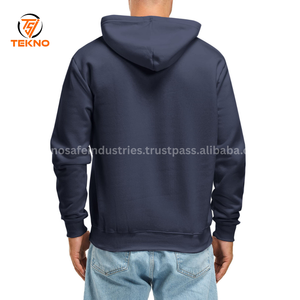 2025 Sudadera con capucha recortada con logotipo personalizado Chaqueta de invierno de gran tamaño de alta calidad con ropa de calle de lavado Vintage para hombres Servicio OEM - Product Image 6