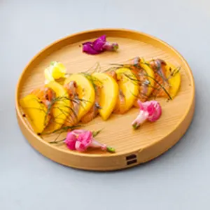 Luxury Wood Serving Dishes For Home Ring Plates For Restaurant