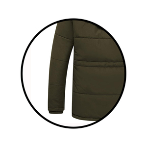 เสื้อโค้ทขนแกะมีฮู้ดสำหรับผู้ชาย, เสื้อคลุมกันหนาวแบบหนา2024 - Product Image 6