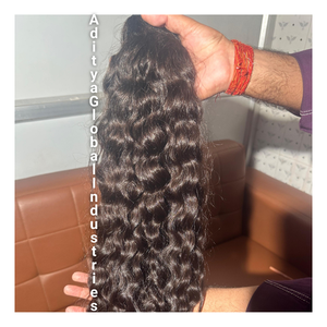 ผมมนุษย์บริสุทธิ์จากอินเดียเป็นลอนแบบไม่ผ่านกระบวนการผมตรงจากอินเดียผมธรรมชาติแบบ100% - Product Image 2