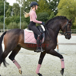 Tapis de selle de cheval anglais de qualité supérieure respirant durable doublure douce conception ergonomique confortable idéal pour la compétition - Product Image 6