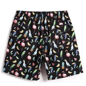 100% Nylon poliamida Casual cintura elástica rojo patrón sólido pantalones cortos de baño bolsillos laterales irresistible iridiscente - Product Image 1