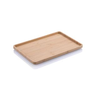 Nouveau plateau de service à thé 3 pièces avec poignée en corde plateau de service en bois massif personnalisé plateau carré en bois d'acacia de haute qualité - Product Image 3