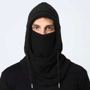 High Quality Warm Knitted Hoodie Winter Popular Balaclava Wholesale Knitted Balaclava Custom logo - Product Image 5