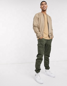 Punchin Sports Men's Jacket Comfortable <b>Classic</b> Nylon Windbreaker Bomber Coat Stand Collar Wholesale Full Zipper Punchin Sports - Product Image 4