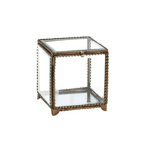 Top New arrival three section decorative Glass jewelry <b>gift</b> <b>boxes</b> hot selling gold <b>cheap</b> rates jewelry box for Display - Product Image 6