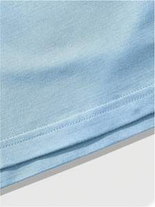 T-shirt oversize vierge de haute qualité, design à épaules tombantes, t-shirt uni, style d'impression personnalisée, t-shirts oversize pour hommes - Product Image 4