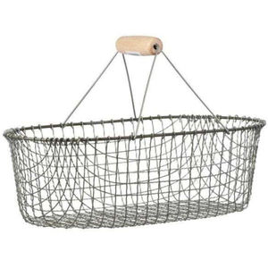 Premium <b>Copper</b> Finish Round Wire Basket With Handles Metal Wire Storage <b>Bin</b> For Kitchen Home And Office Organization Decorative - Product Image 6