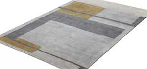 ใหม่เคอร์คธรรมชาติสีเทาแบบดั้งเดิมสไตล์ปาร์เซียนทำด้วยมือพรมขนสัตว์100% กระจุกขายดีเซ็ตพรมปูพื้นปรับแต่งได้แบบนุ่ม - Product Image 3