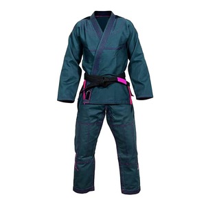 Uniforme de Jiu-Jitsu Brasileño Personalizado con Pantalones - 100% Algodón Elástico Ligero y Transpirable, Color y Logotipo Personalizados, Alta Calidad - Product Image 1