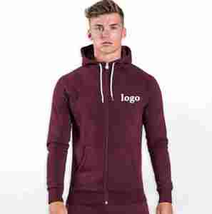 Survêtement à capuche unisexe de luxe coupe ajustée OEM 100% survêtement délavé à l'acide en coton imprimé pour hommes à la mode printemps - Product Image 6